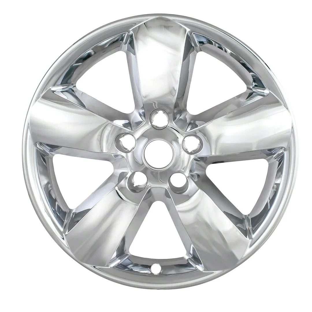 IWCIMP361X – COAST2COAST Wheel Skin, 20 Inch 5 Spokes Snap-On Plated Chrome ABS Plastic Set Of 4